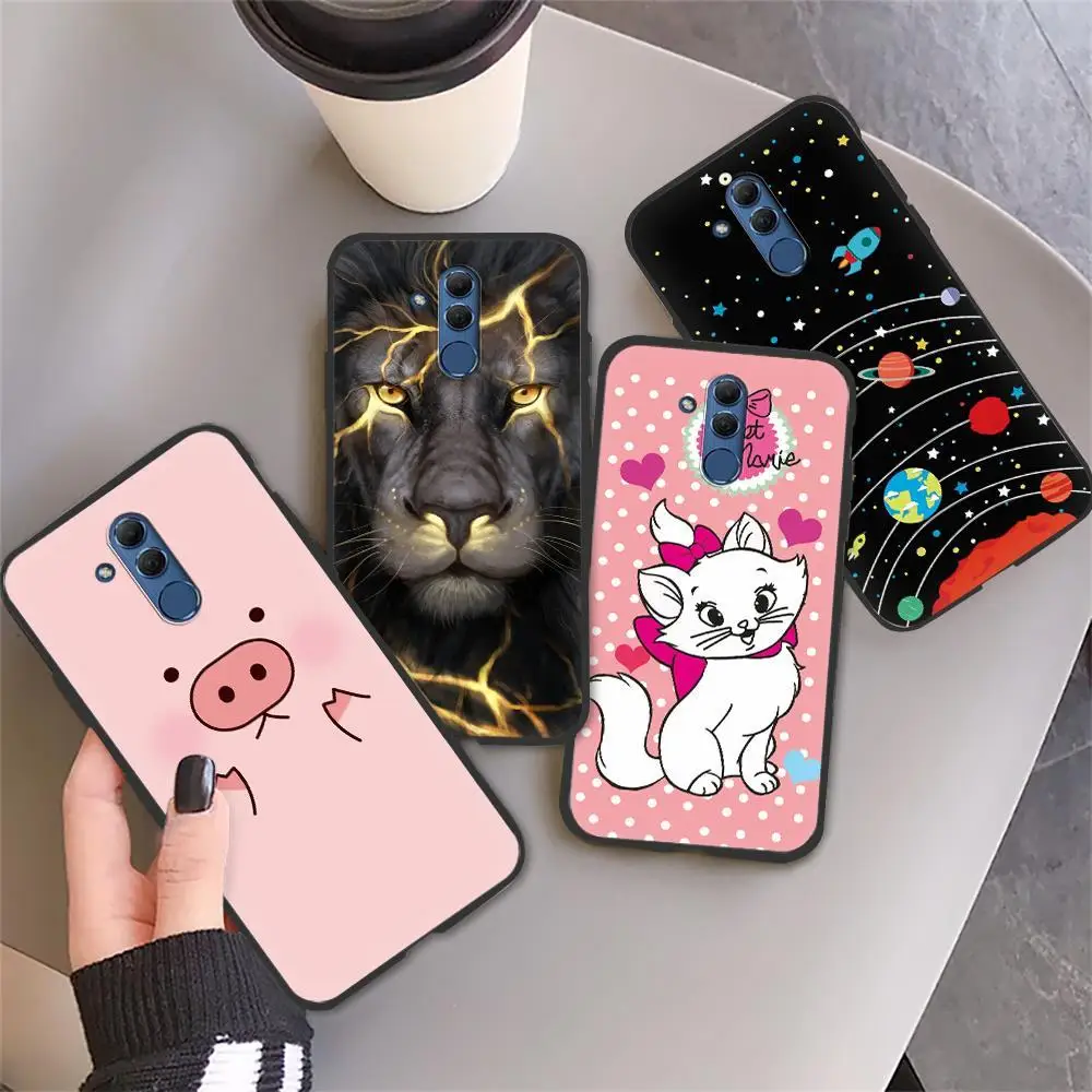 Подарочный водонепроницаемый чехол для телефона Huawei Mate 20 Lite мужчин аниме Прочный