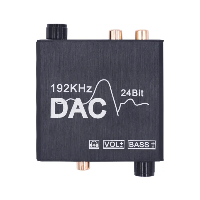 

192KHz digital to analog audio converter, digital SPDIF/optical/Toslink/coaxial to RCA 3.5mm jack converter for PS3 PS4 DVD