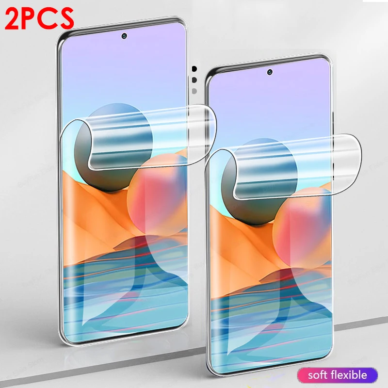 

Гидрогелевая пленка 2 шт./лот для Xiaomi Redmi Note 10 Pro, защитные пленки для экрана для Redmi Note 10S 10 5G 10 Pro Max, пленка, не стекло