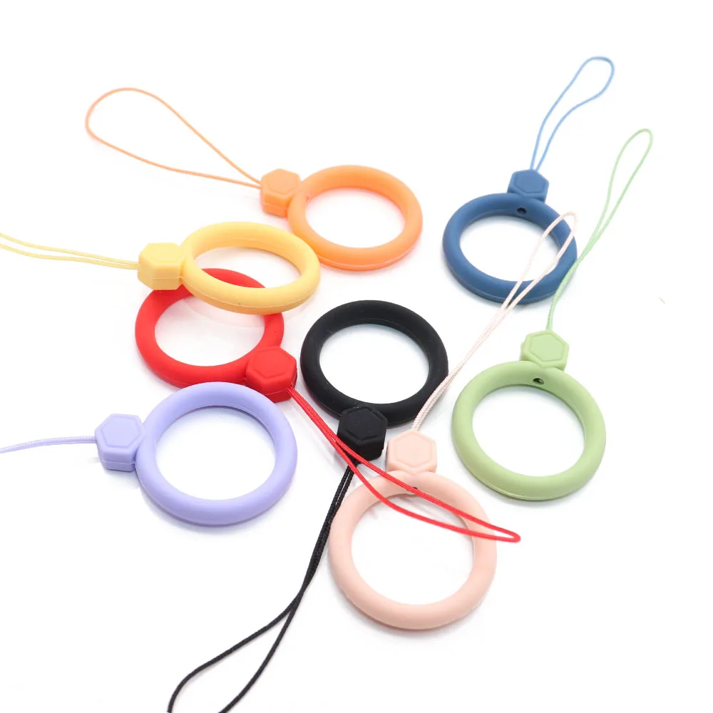 Новинка для девочек 1 шт. силиконовый кулон Мобильный телефон ремни Keycord ремешки