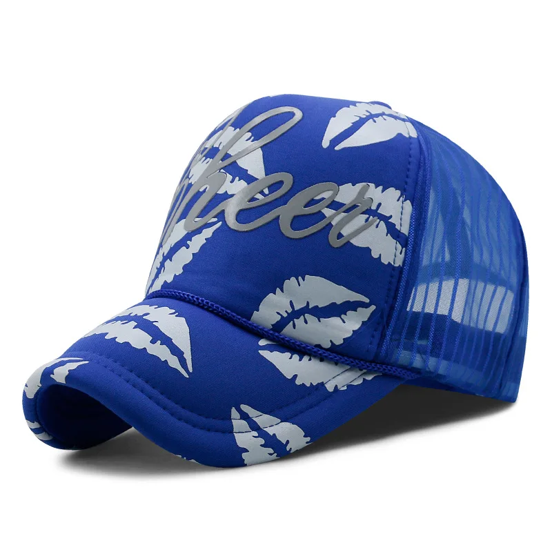 Взрослых Trucker Кепки Для мужчин и Для женщин хип-хоп панк-рок Snapback Шапки мужские летние Зонт Mesh Бейсбол шляпа 20 Цвета - Цвет: A35
