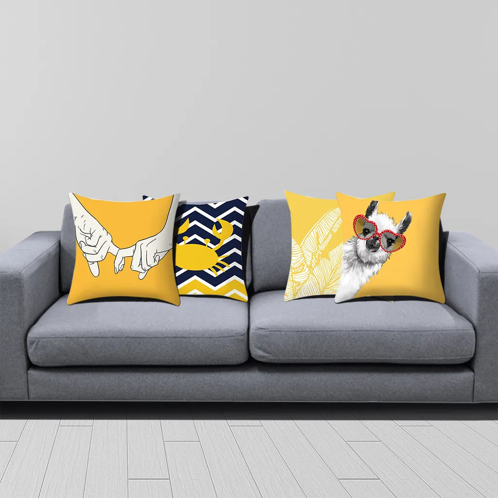 Модная креативная наволочка для дома нескользящая ткань декоративный диван