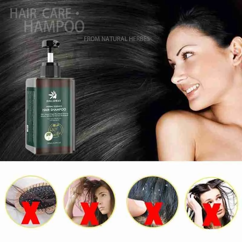 

150ml Hair Shampoo For Hair Loss Anti-dondrulf Smooth Shinny Hair Care Hair Loss Treatment Shampoo