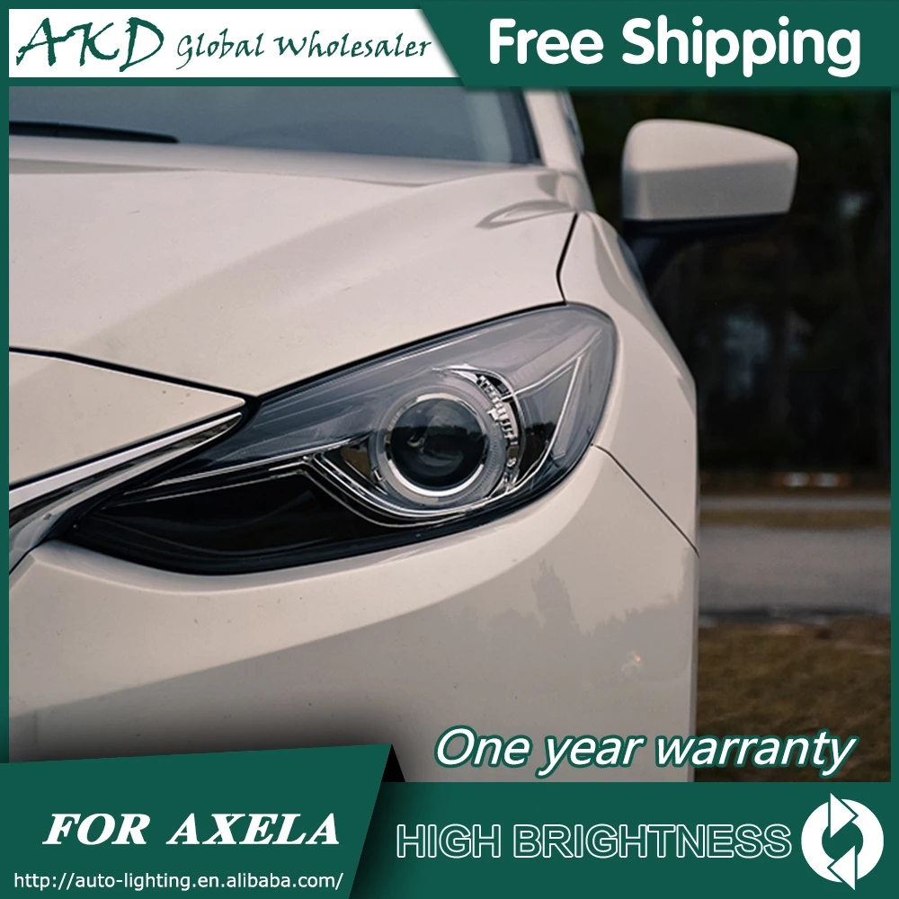 Фары для автомобиля Mazda 3 Axela 2014-2016 DRL дневные ходовые огни фары светодиодные