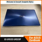 Оригинальный металлический чехол для ASUS ZenBook 15 UX533 UX533F, задняя крышка ЖК-дисплея, петли, задняя крышка, верхний чехол, крышка дисплея 13NB0NM3AM0101 Touch