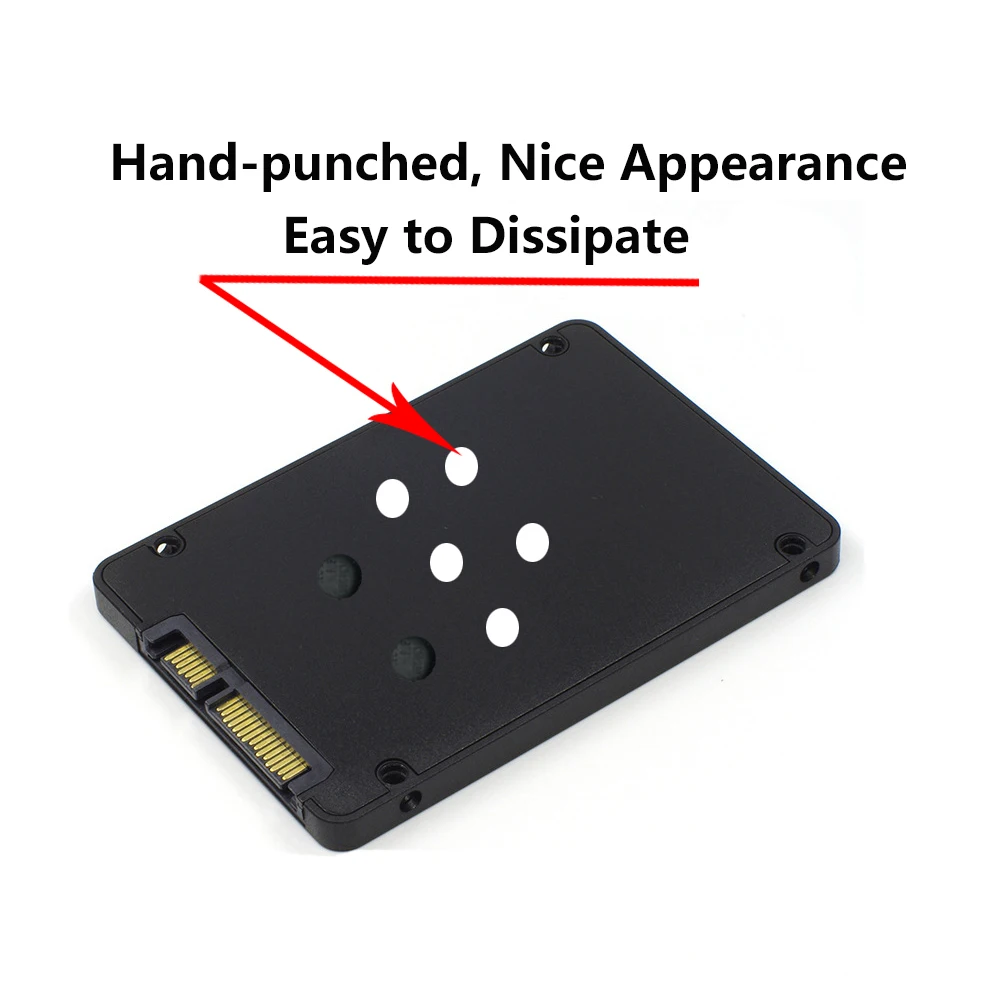 SSD легко рассеивания тепла отверстие-основа твердотельный жесткий диск HDD 60 г 120