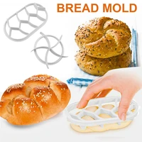 round oval classic bread molds fan pastry cutter dough cookie press bread cake biscuit moulds kitchen pastry baking tools
