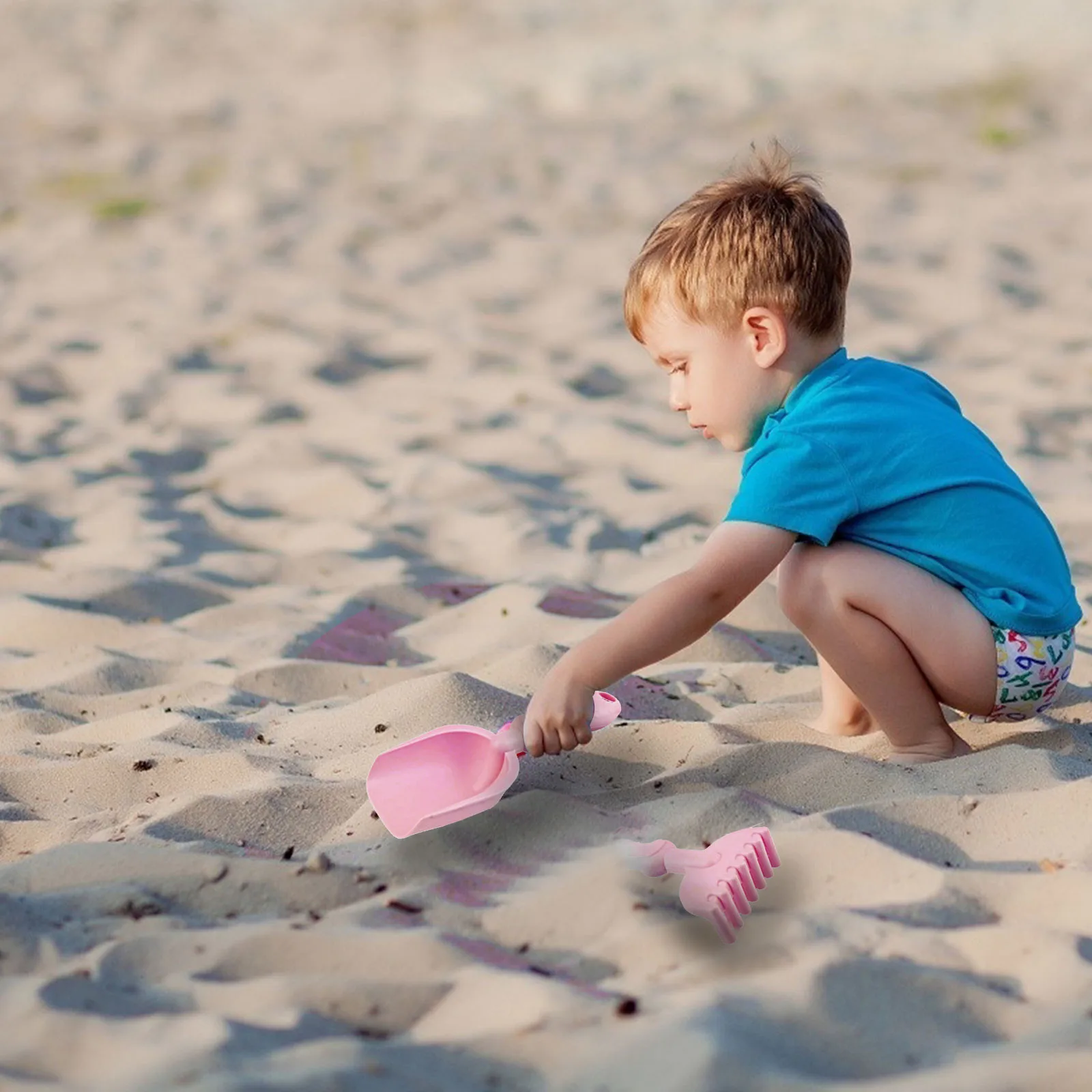 

Baby Beach Toys Garden Shovel Planting Tool Children Multifunctional Gardening Tool Beach Play Sand Water Play