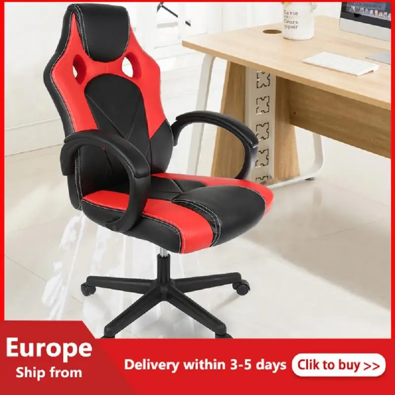 

Высококачественное регулируемое базовое игровое кресло с двумя отверстиями, офисное кресло, кресло из синтетической кожи с подставкой для ...