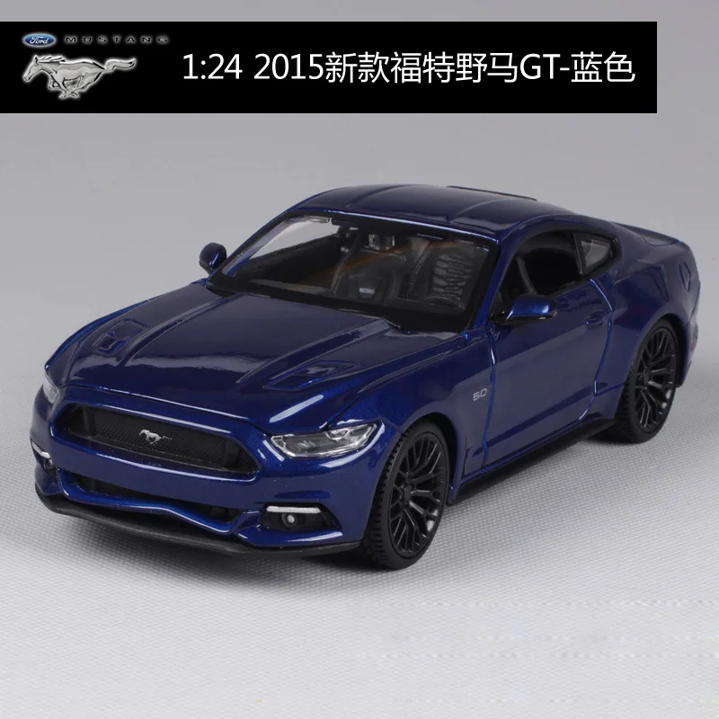 

Maisto 1/24 Sports Car Ford Mustang Collector Edition Metal Diecast Model Car Kids Toys Gift