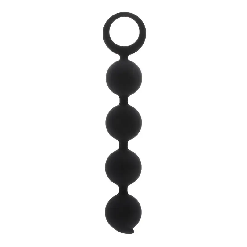 Силиконовые анальные шарики пробка Buttplug стимулятор унисекс Анальная анальная