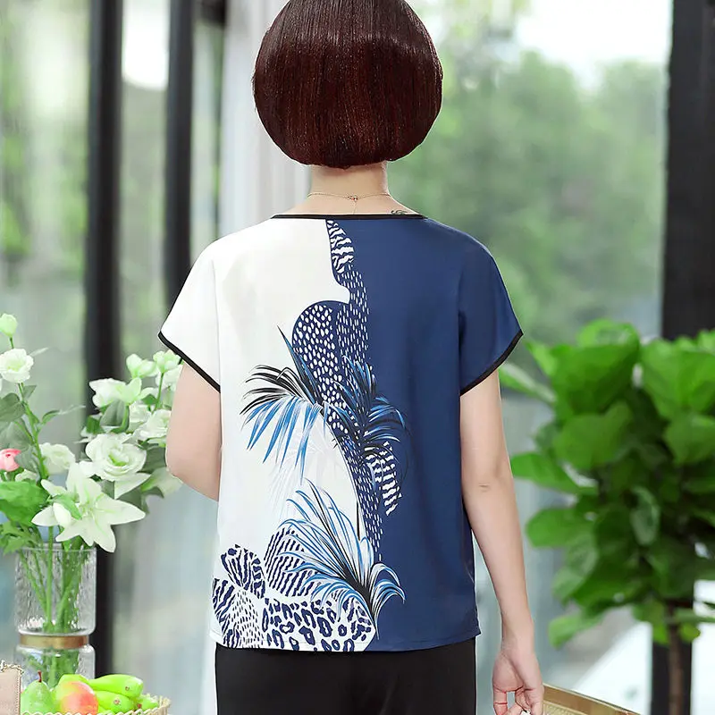 2020 новые летние сандалии для среднего возраста Женские Футболка с О-образным