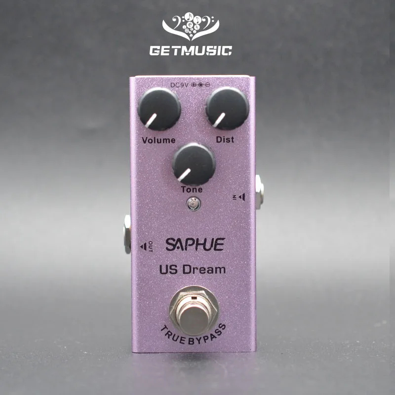 SAPHUE электрогитара США мечта искажения педаль громкости/дист/Тон Ручка эффектов