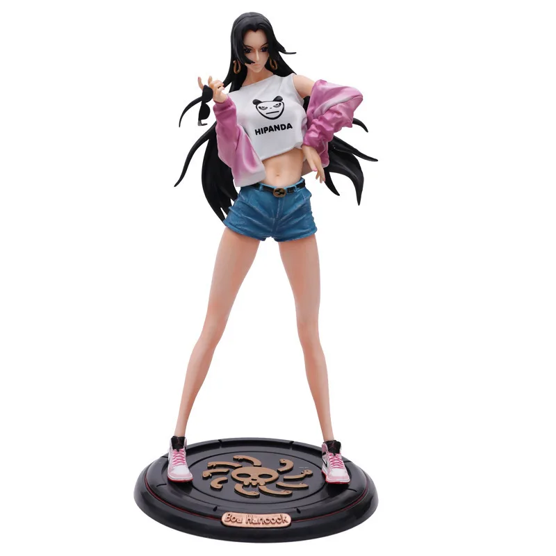 

One Piece GK Boa Hancock экшн-фигурка 33 см из ПВХ фигурка сексуальной девушки коллекционные игрушки для детей настольное украшение OP подарок Figma