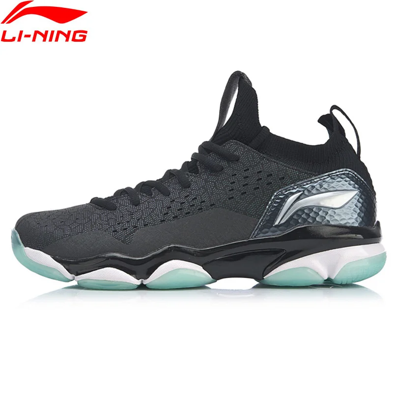 Li-Ning Для мужчин SONIC BOOM 2,0 профессиональный бадминтон спортивная обувь Подушка TUFF наконечник носки внутри Ли Нин спортивная обувь AYZP001-1