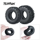 YEAHRUN 4 шт. 1,0 дюймовые Мягкие Резиновые Покрышки для всех колес для радиоуправляемого автомобиля грузовика осевой SCX24 124 запасные части для мертвой зоны Аксессуары #3