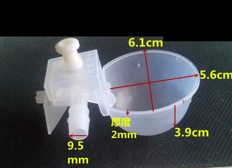 50 шт. мясо голубь цыпленка чаша с емкостью для воды Поильник Регулируемый куриное