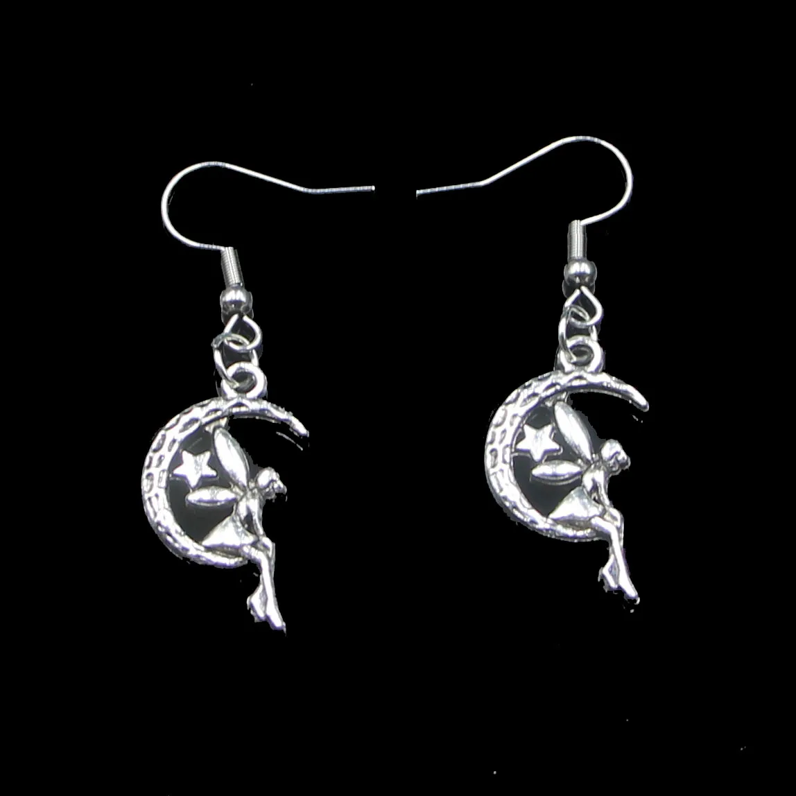 Серьги подвески для женщин и девушек в стиле ретро с изображением Феи Ангела Луны