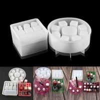 1pcs lipstick container epoxy resin mold container cosmetics storage box silicone molds for diy crafts jewelry making supplies