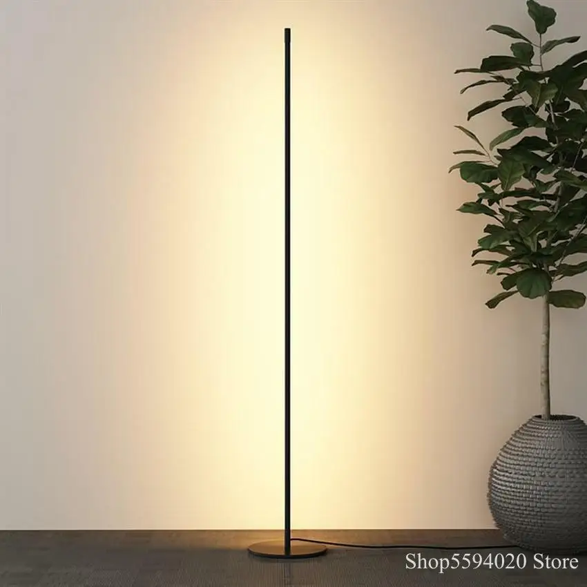 Простые минималистичные светодиодсветодиодный напольные лампы в скандинавском