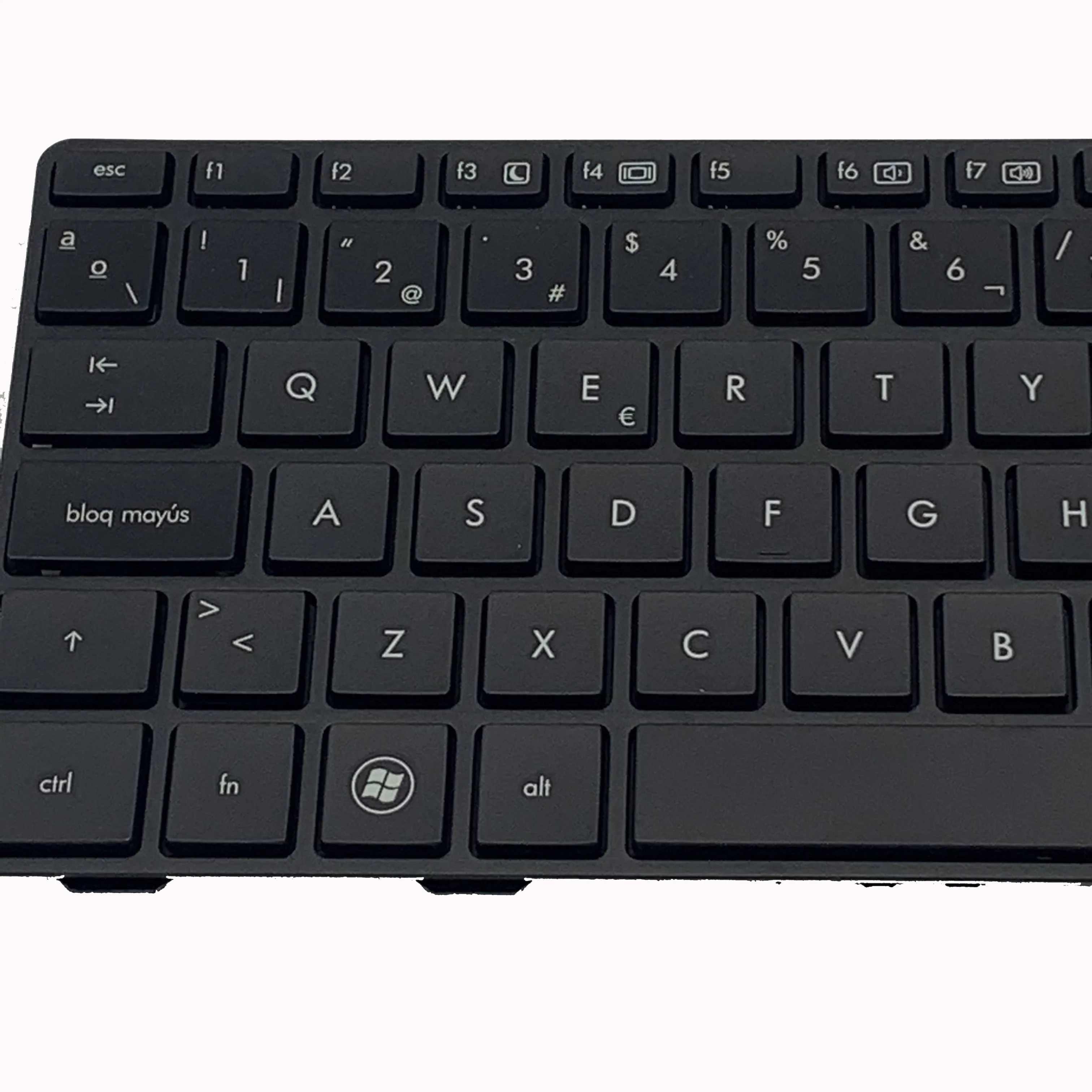 Новая испанская клавиатура SP для HP EliteBook 8470B 8470P 8470 8460p 8460w 8470W ProBook 6460 6460b 6465B 6475B 6470B черный каркас.