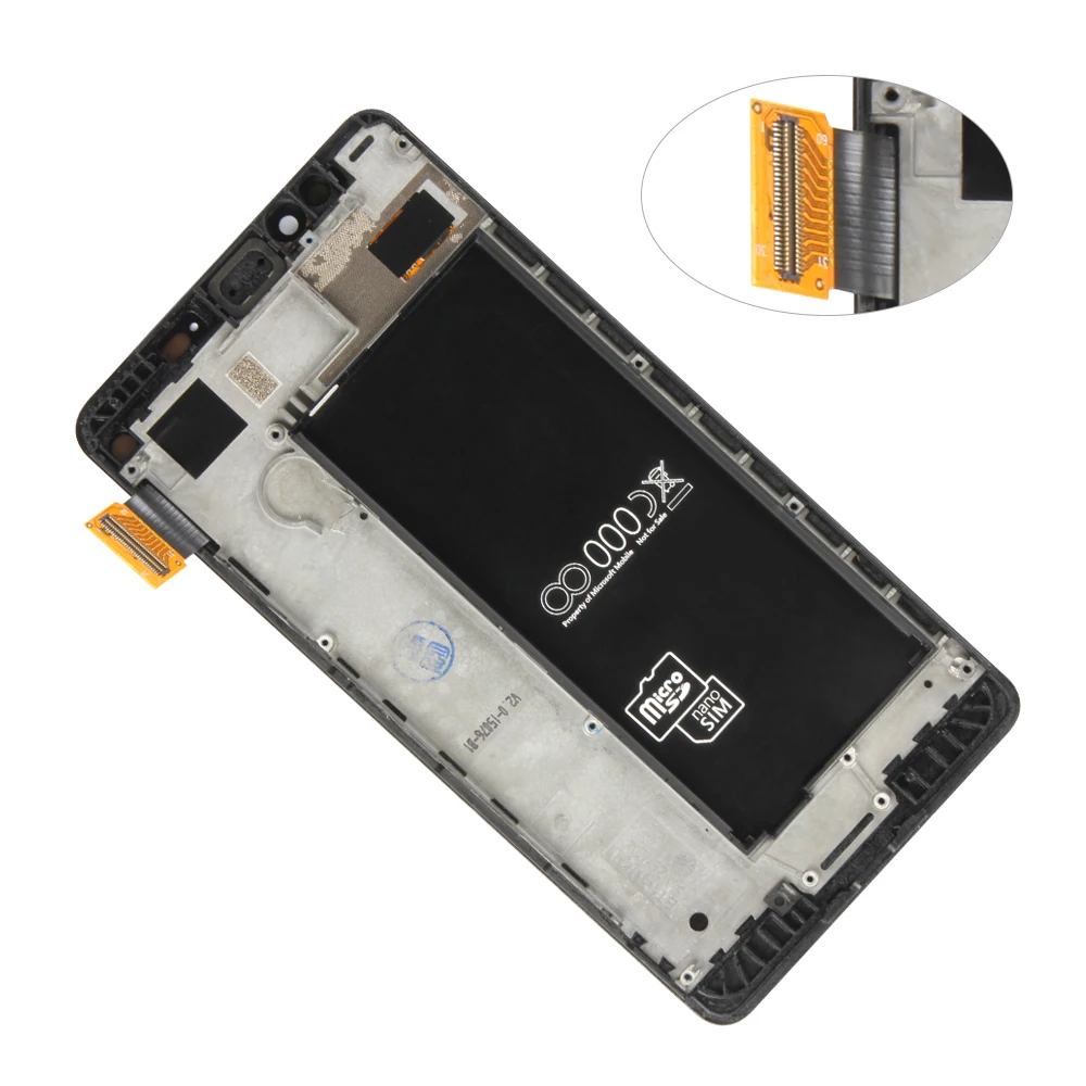 Одиночный SIM 5 2 &quotоригинальный AMOLED дисплей для NOKIA Lumia 950 LCD сенсорный экран