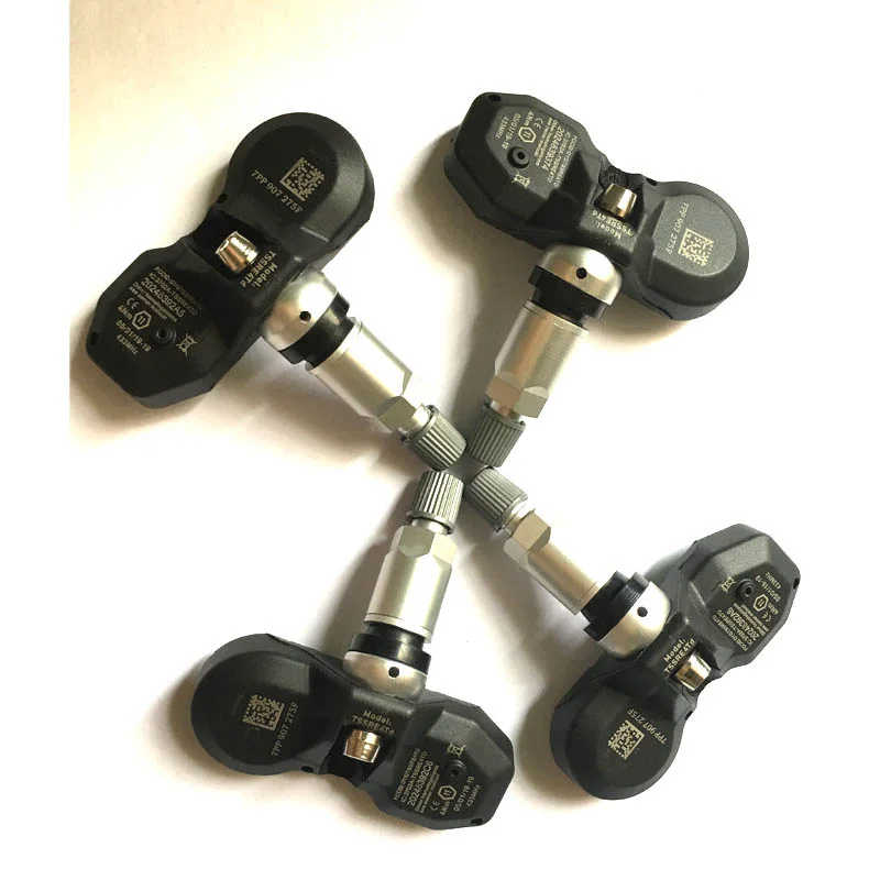 4 шт. датчик давления в шинах TPMS 7PP907275F 7PP 907 275F 433 мгц|Системы контроля