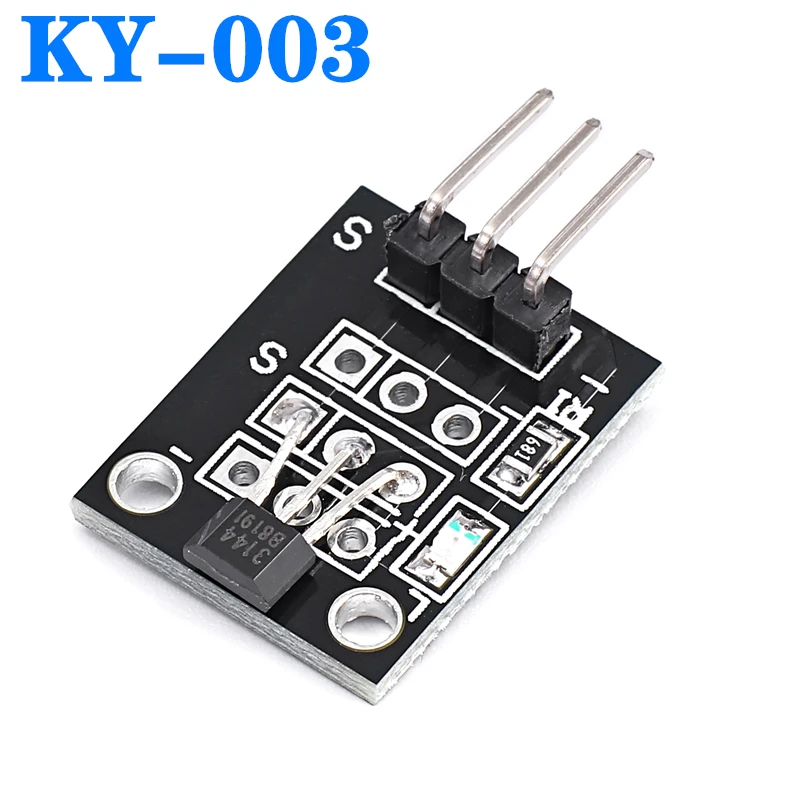 Новый KY-003 A3144 Стандартный зал Магнитный Сенсор модуль работает с Arduino Панели KY003