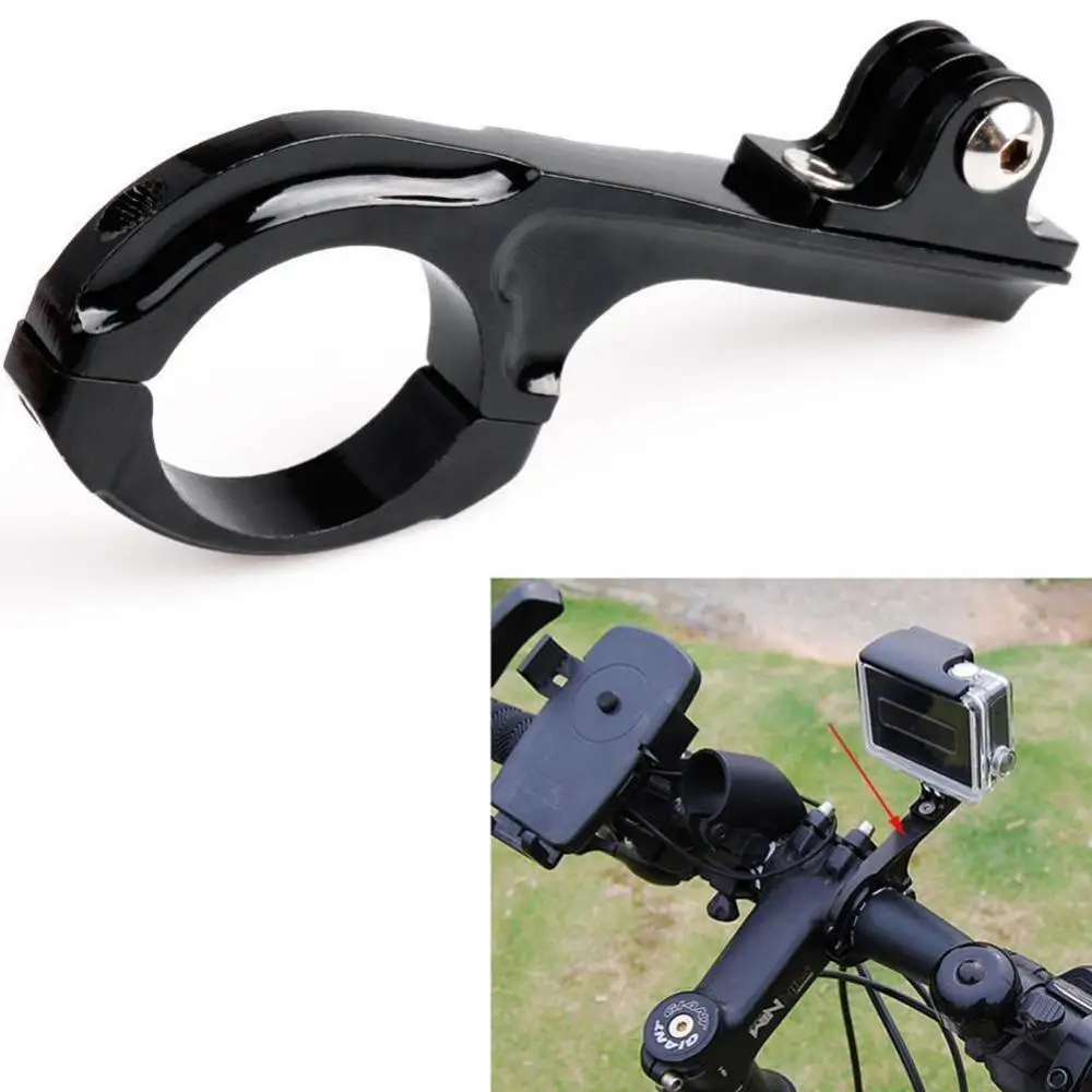 

1PC Bike Handlebar Mount Bicycle Motorcycle CNC Aluminum Holder for Gopro Hero 8 7 5 6 4 3 SJCAM Xiaoyi 4K SJ5000 Accessories