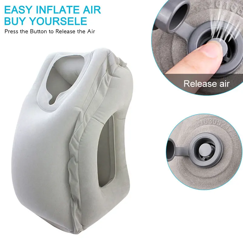 Дорожная подушка надувные подушки надувная мягкая туда и обратно Портативный