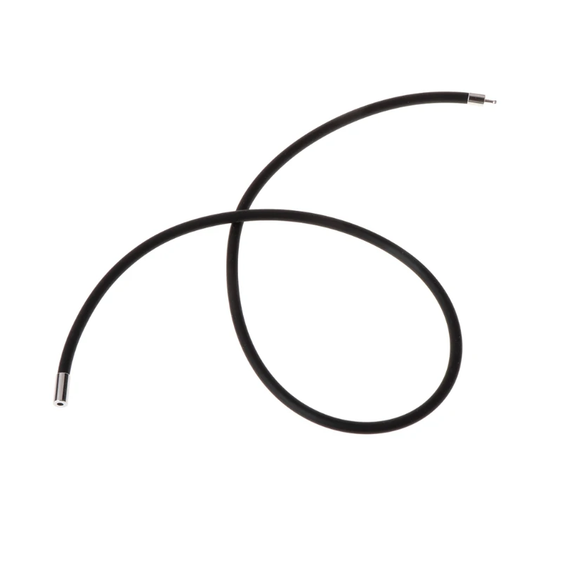 10 шт. &quotсделай сам&quot зажим для ожерелья веревка шнур черная резина изготовления