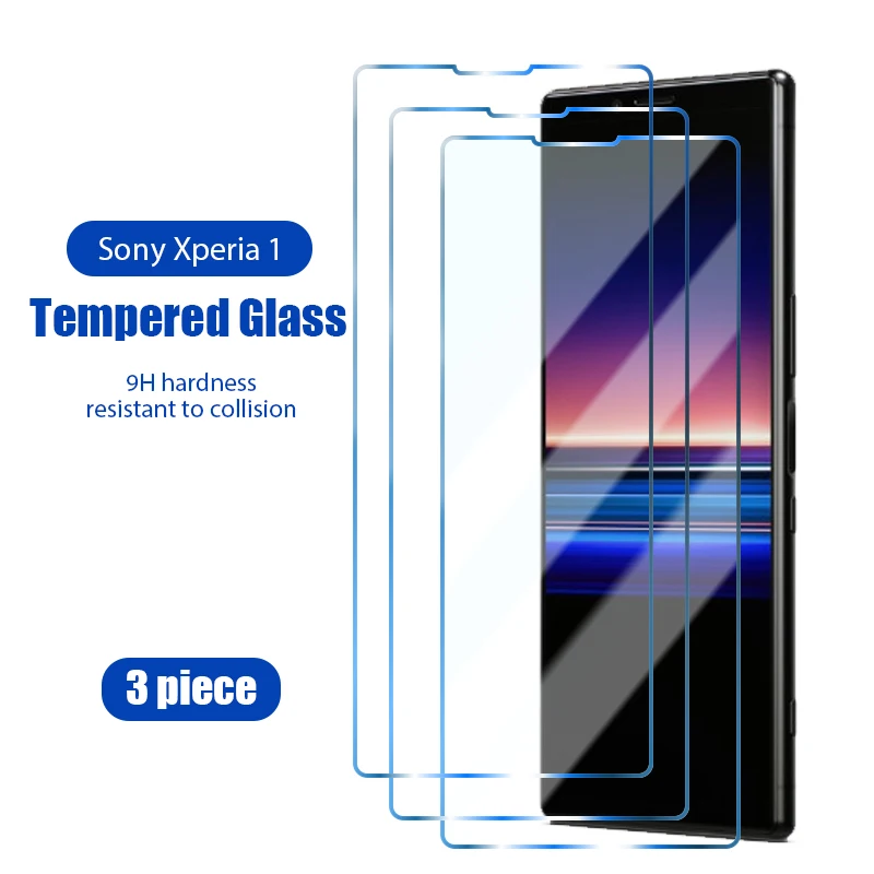 1/2/3 шт Защитное стекло для Sony C5 C4 C3 (двойная) защитное на Xperia 10 плюс 10II 5 1 II L4 HD