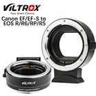 Крепление для объектива Viltrox EF-EOS R, адаптер фокусировки EF-RF для объектива Canon EOS EFEF-S для камеры Canon RF EOS R R6 RP R5