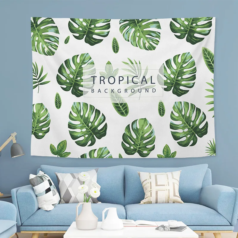 

Скандинавский Ins зеленый фон гостиная спальня покрытие онлайн знаменитости живой Фотофон настенная ткань