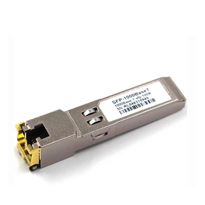Модуль SFP RJ45 гигабитный 100 м 1000 Мбит/с медный модуль 1 25G совместимый с Cisco / HW Mikrotik -