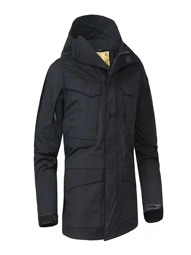 

2021 Spring And Autumn Tactical Waterproof M65 Field Windbreaker Men's Windproof Outdoor Jacket Army Fan Windbreaker Camping