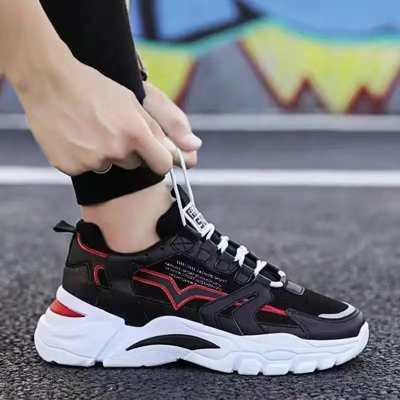 

Spring 2021 Harajuku Thick Bottom Muffin Shoes Korean Version Breathable Fashion Comfortable Leisure Sports Running Women's Shoe