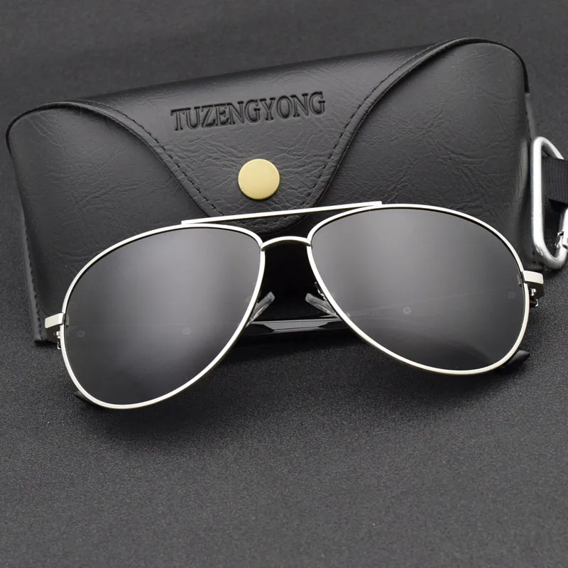 Мужские Солнцезащитные очки-авиаторы брендовые дизайнерские классические