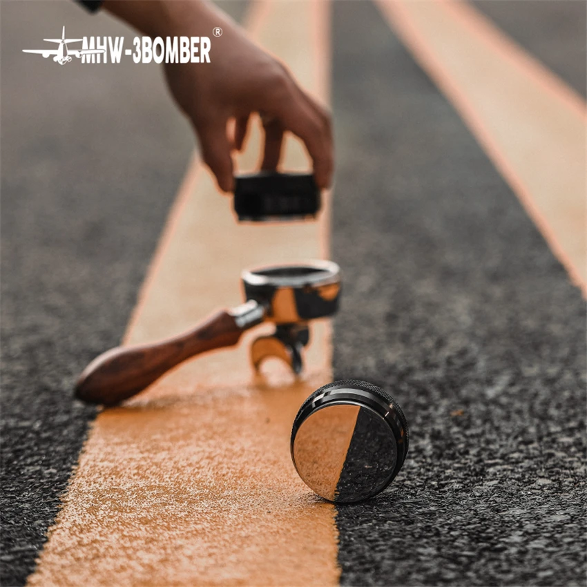 Регулируемый вентилятор для темпера кофе 58 35 мм с резьбой ручка приготовления