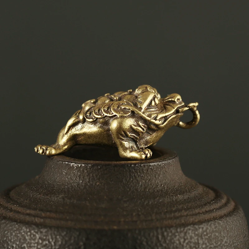 Металлическая подвеска для автомобильного ключа с тремя ножками латунный брелок