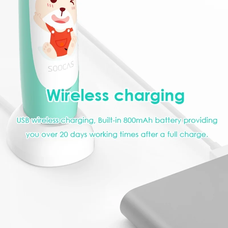 SOOCAS C1 Детская электрическая зубная щетка Xiaomi Mijia ультразвуковая Зубная