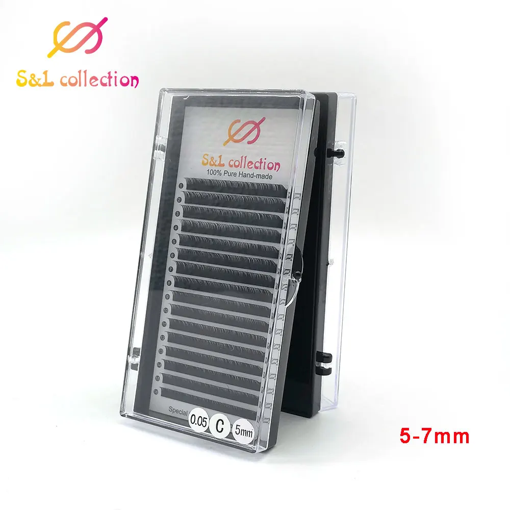 

16rows/case Bottom Eyelash Extension 5mm 6mm 7mm Short Faux Mink Under Eyelashes Eyebrow Lashes Makeup Maquillaje Cilios