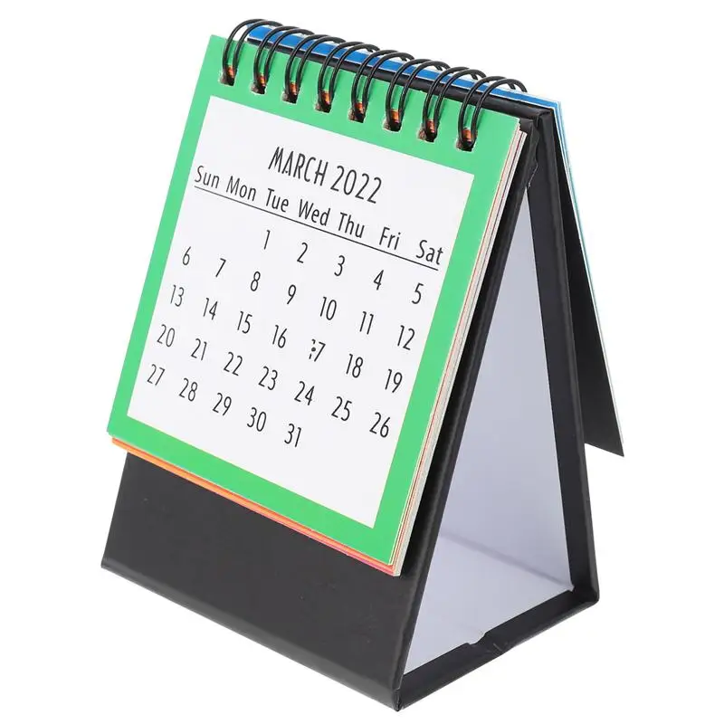 

1 Pc Practical Desktop Decorations Desk Calendar Decoration Time Plan Calendar