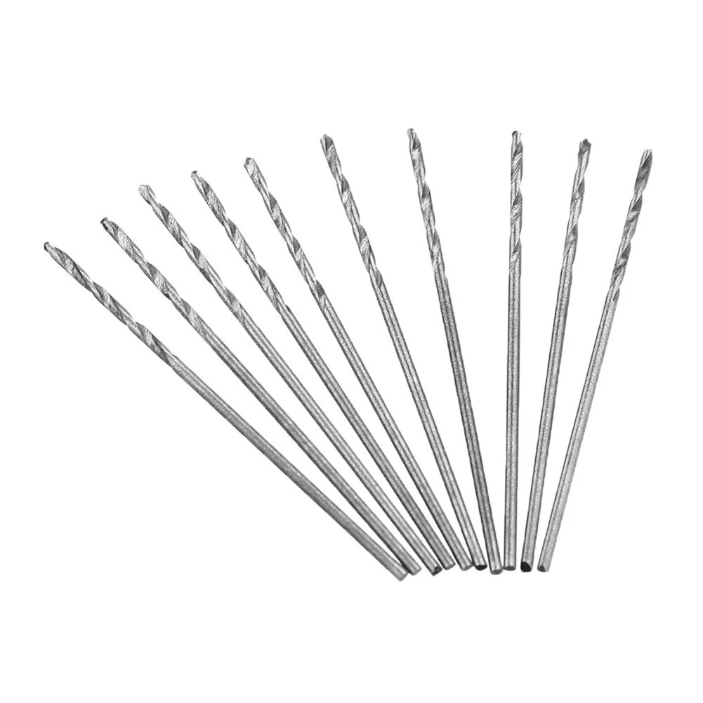 

10pcs/set High Speed Steel Tap Twist Drill Bit Set Spiral Screw For Cutting Drilling Hand Manual Drill Chuck Polishing Bits