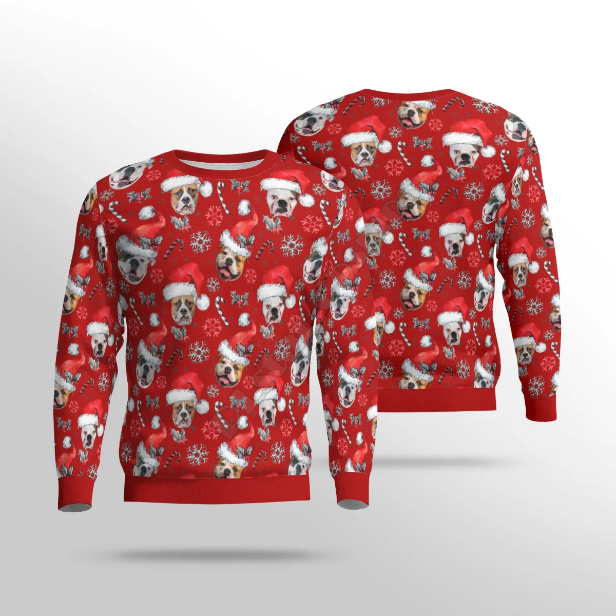 

English Bulldog 3d Printed Women For Men Funny Christmas Sweater Sweatshirt Autumn Funny Harajuku Streetwear Pullover