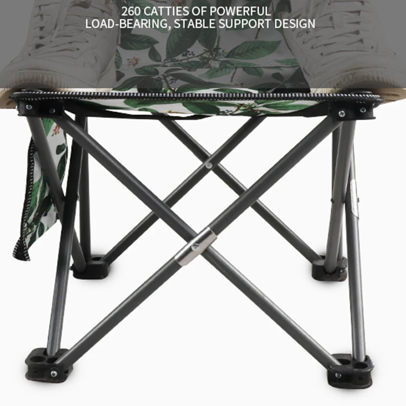 Складной складной стул для кемпинга пикника рыбалки зеленого цвета | Мебель