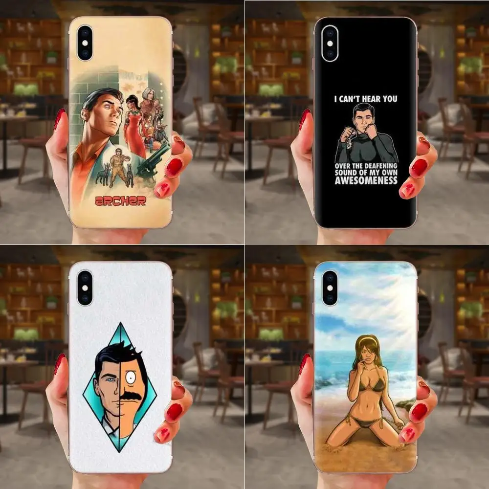 Чехол из мягкого тпу чехол Archer Anime Tv для Xiaomi Redmi Note 2 3 3S 4 4A 4X 5 5A 6 6A Pro Plus | Мобильные