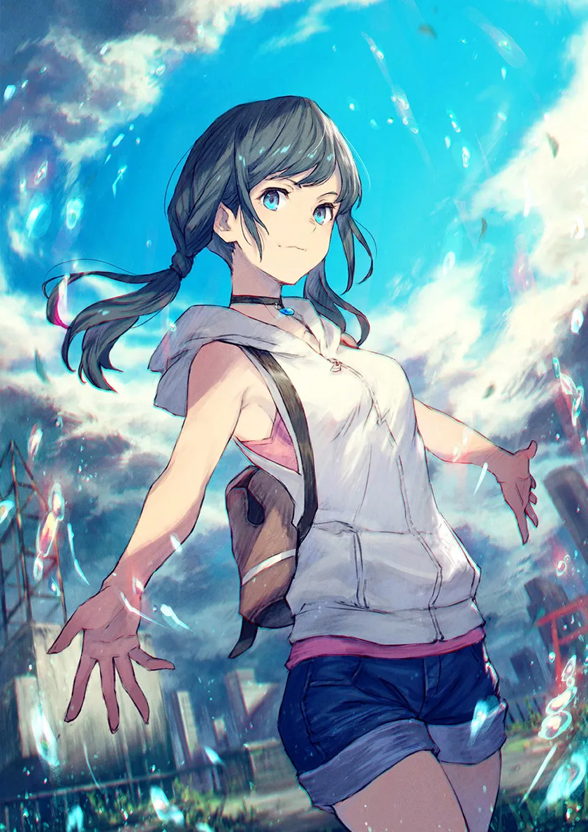 Makoto Shinkai японское аниме фильм выветривание с вами покрытый плакат и печать белая бумага картина Decorativefor домашний декор