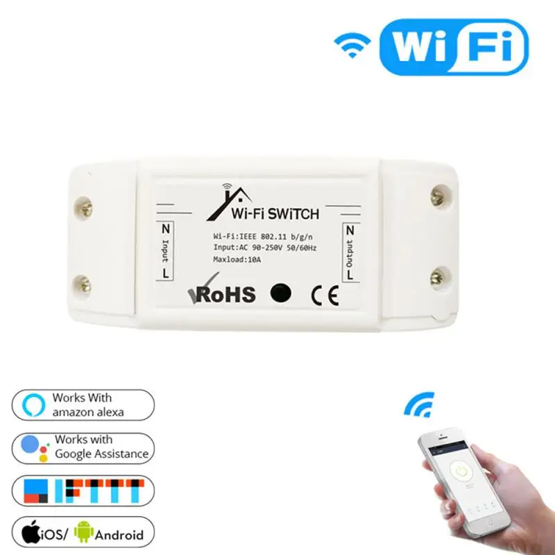 Умный дом Wifi умный переключатель DIY Беспроводное дистанционное интеллектуальное