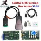 Диагностический бокс Lexia 3 серии 921815C FW V9.91 V7.83 Lite Versin Lexia3 PP2000 для диагностики электронного оборудования инструменты для отказов